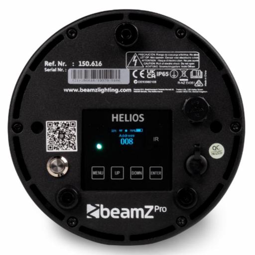 beamZ Pro Helios Kit Foco UpLight Led con Batería 6 x 15W Rgbwa-Uv Ip65 [3]