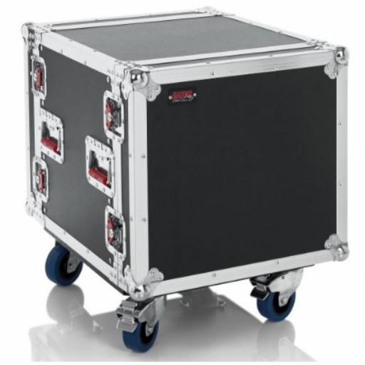 Gator G-TOUR 10U CAST Flight Case 10U con Ruedas