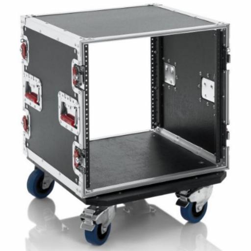 Gator G-TOUR 10U CAST Flight Case 10U con Ruedas [3]