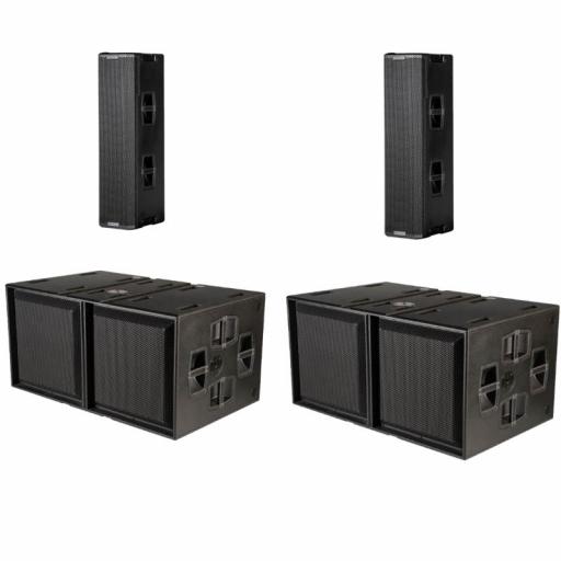 dB  Technologies Ingenia Pack2 Sistema de Sonido 9600 Watios [0]