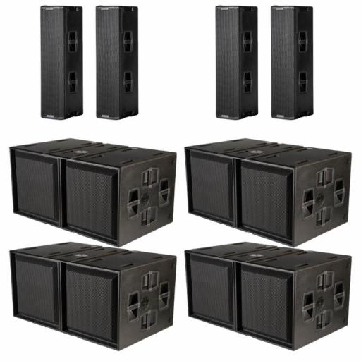 dB  Technologies Ingenia Pack3 Sistema de Sonido 19200 Watios [0]