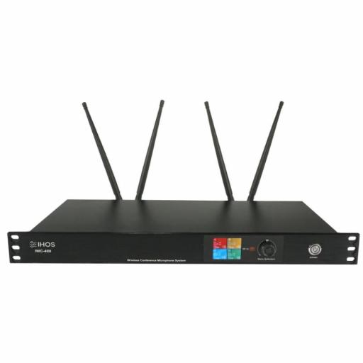 IHos IWC-400 Sistema de Conferencias Inalámbrico UHF 620-678MHz [1]