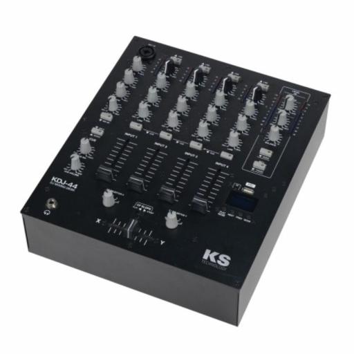 Ks Technology Kdj-44 Mezclador Dj 4 Canales Usb/BlueTooth [0]