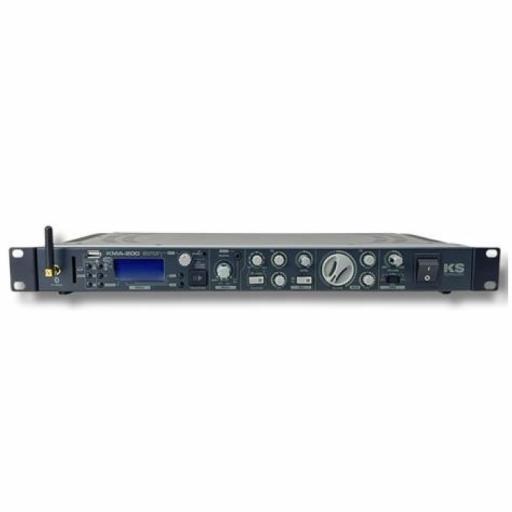 Ks Technology Kma-200 Amplificador/Reproductor Multimedia 2 x 80W Usb/BlueTooth/Fm [0]