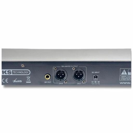 Ks Technology Kmi 800/Uhf Receptor Inalámbrico Dual UHF 640-690 MHz [6]