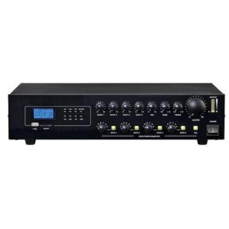 Ks Technology Ks-3240 Zv Amplificador/Mezclador para Instalación 240W 4 Ohms/L100V 4 Zonas