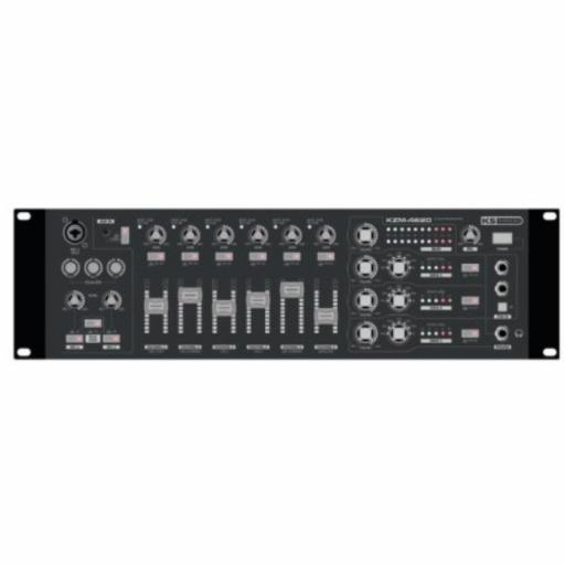 Ks Technology Kzm-4620 Mezclador de Audio 6 Canales 4 Zonas [0]