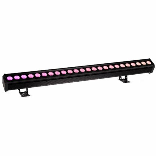 beamZ Lcb246Ip Barra de Led 24 x 6W Rgbwa-Uv Ip65