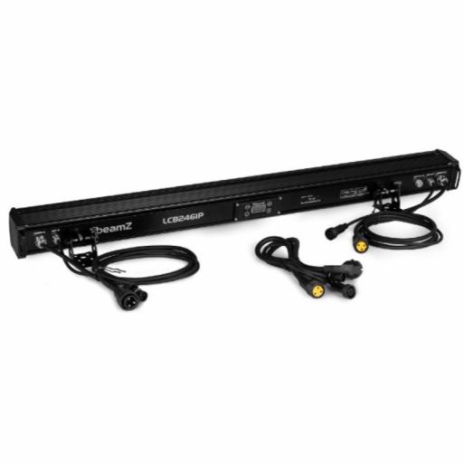 beamZ Lcb246Ip Barra de Led 24 x 6W Rgbwa-Uv Ip65 [4]