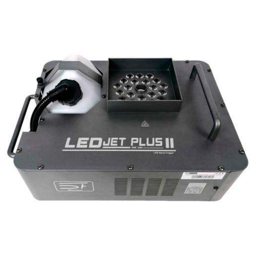 SfAudio Led Jet Plus II Máquina de Humo 1500W con Led 21 x 3W Rgb