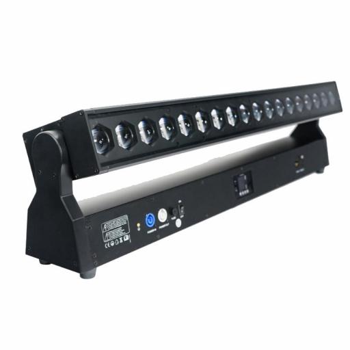 Fos Linea Zoom Barra de Led Móvil 18 x 40W Rgbw (4 Uds. + Flight Case) [1]