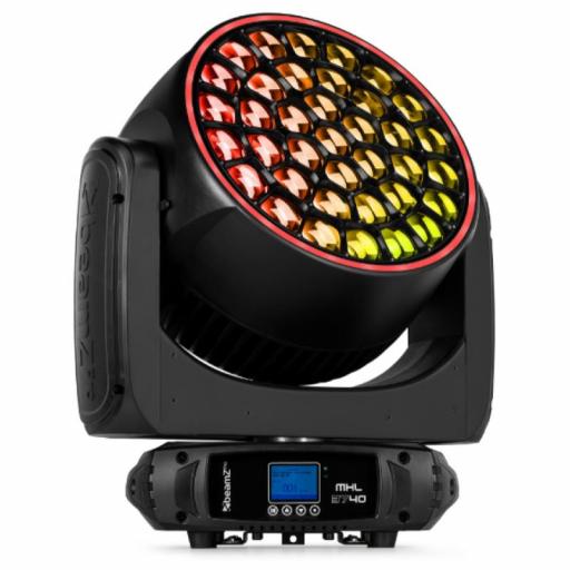 beamZ Pro Mhl3740 Cabeza Móvil Led Wash 37 x 40W Rgbw Zoom Motorizado (Pack 2 Uds. + Flight Case) [1]