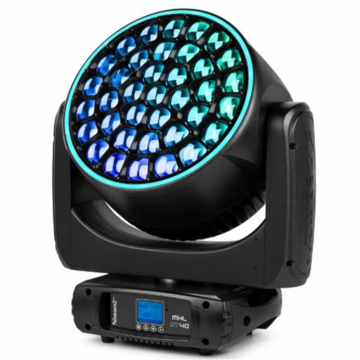 beamZ Pro Mhl3740 Cabeza Móvil Led Wash 37 x 40W Rgbw Zoom Motorizado [1]