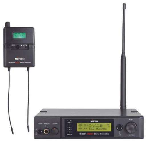 MiPro Mi-909Rt Sistema de Monitoraje In-Ear 480-544MHz [0]