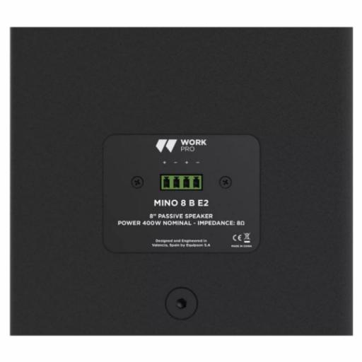 Work Pro Mino 8 E2 Negro Caja Acústica Pasiva 8" 200W [2]