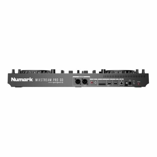 Numark Mixstream Pro Go Controlador Dj con Batería Racargable y Altavoces Incorporados [3]