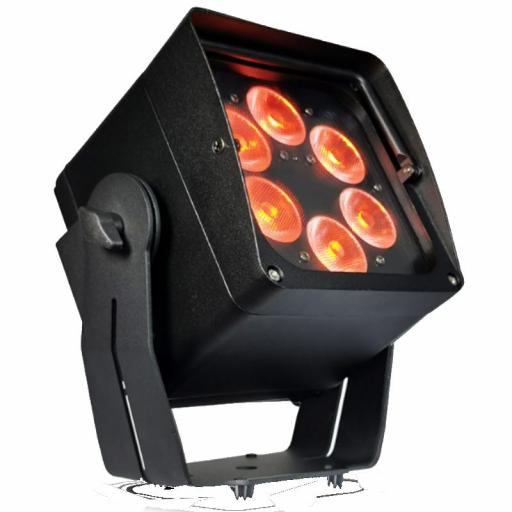 Mark Mkl Bat 72 Foco Led con Batería 6 x 12W Rgbwa+Uv (Pack 6 Uds, + Flight Case) [3]