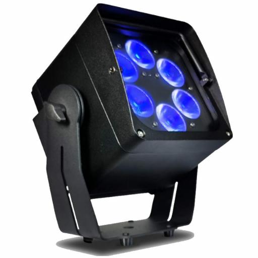 Mark Mkl Bat 72 Foco Led con Batería 6 x 12W Rgbwa+Uv (Pack 6 Uds, + Flight Case) [1]