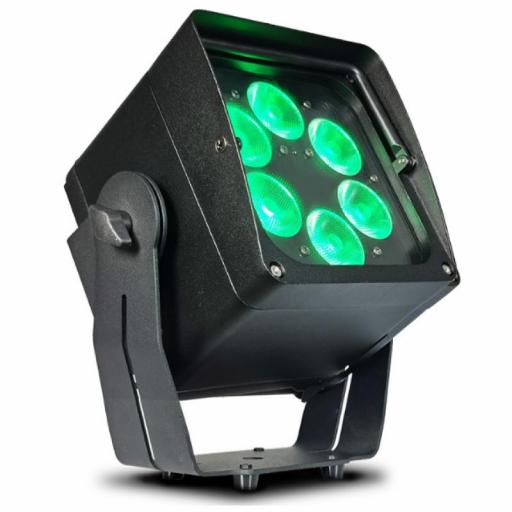 Mark Mkl Bat 72 Foco Led con Batería 6 x 12W Rgbwa+Uv (Pack 6 Uds, + Flight Case) [2]