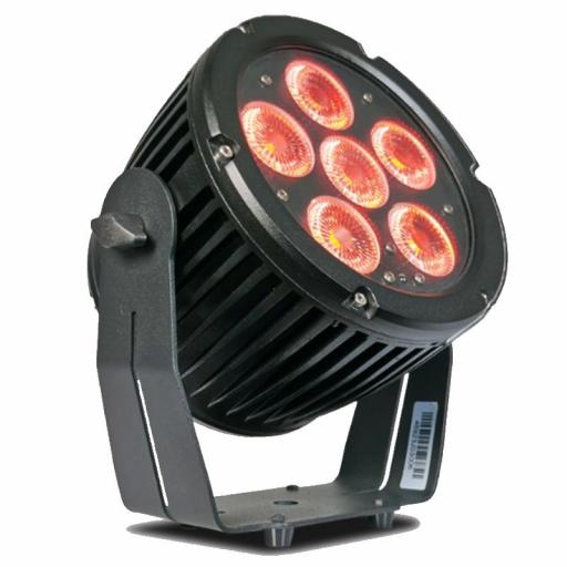 Mark Mkl Bat 726 Foco Led con Batería 6 x 12W Rgbwa+Uv (Pack 6 Uds. + Flight Case) [1]