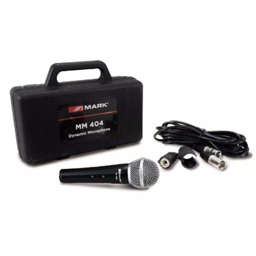Mark Mm 404 Micrófono Dinámico Cardioide con Interruptor [1]