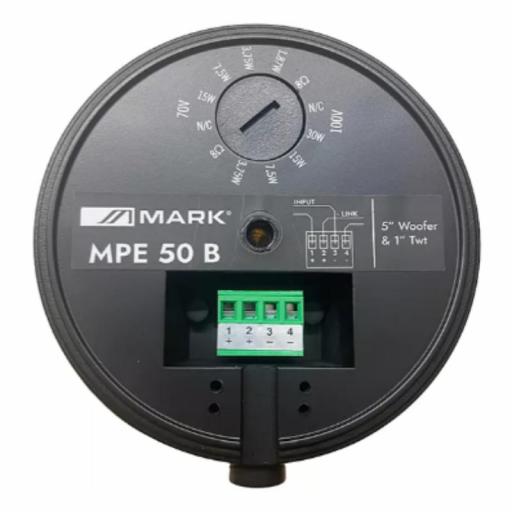 Mark Mpe 50 Altavoz Colgante para Instalación 5.25" 30W @8 Ohms/L100V Blanco (Pareja) [1]