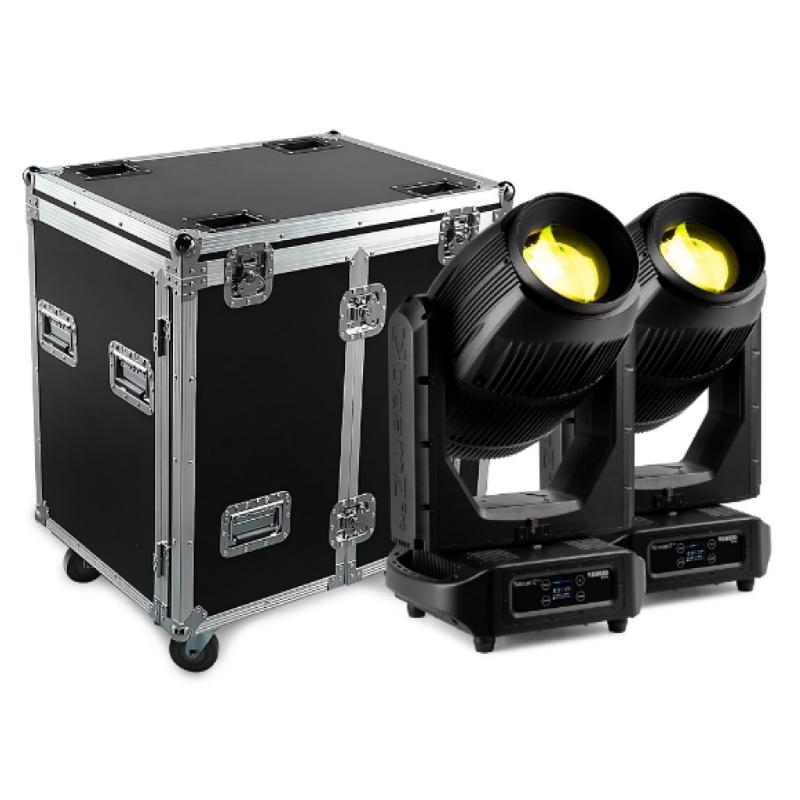 beamZ Pro Nereid500 Cabeza Móvil BSW Led 500 Watios IP65 (2 Uds. + Flight Case)