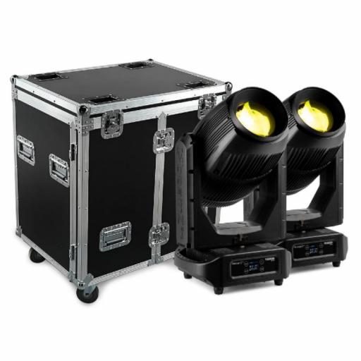 beamZ Pro Nereid500 Cabeza Móvil BSW Led 500 Watios IP65 (2 Uds. + Flight Case) [0]