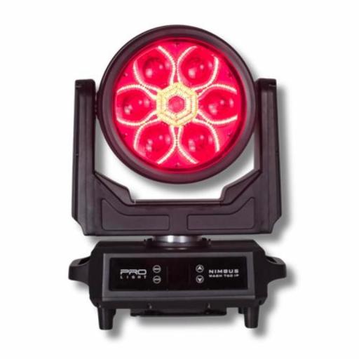 ProLight Nimbus Wash 760 Ip Cabeza Móvil Led 7 x 60W Rgbw + Flower Rbg Ip65 (Pack 2 Uds. + Flight Case) [2]
