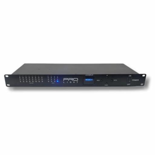ProLight Node 4 Convertidor Art-Net a Dmx 4 Universos