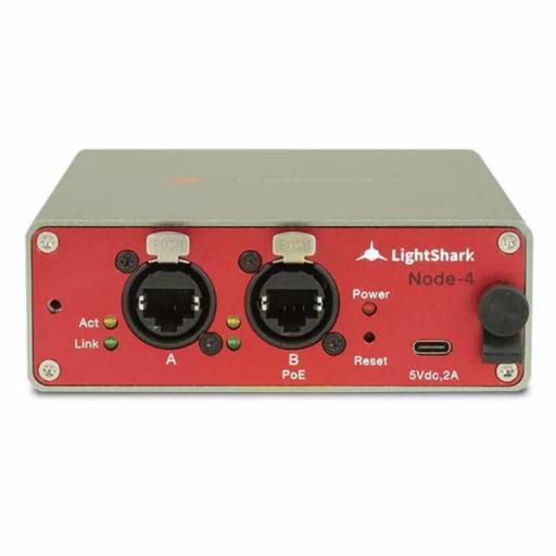 LightShark Node 4 Nodo Bidireccional 4 Universos DMX, RDM, ArtNet y sACN [1]