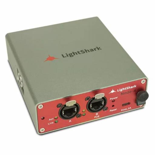 LightShark Node 4 Nodo Bidireccional 4 Universos DMX, RDM, ArtNet y sACN [3]