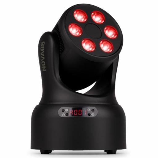 beamZ Nova68-Bk Mh Cabeza Móvil Wash Led 6 x 8W Rgbw [0]