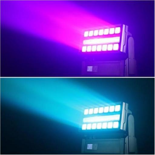 beamZ Pro Nuke1 Strobo/Baño de Color Motorizado Led 14 x 40W RgbW + 96 x 10W Blanco Frio IP65 [5]