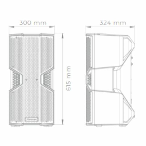 dB Technologies Opera Nona 210 Caja Acústica Amplificada 2 x 10" 1000W [3]