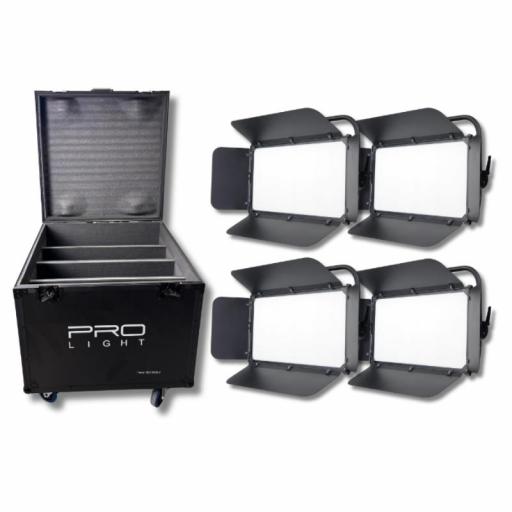 ProLight Panel 400 Rgbla Panel Led (Pack 4 Unidades + Flight Case) [0]