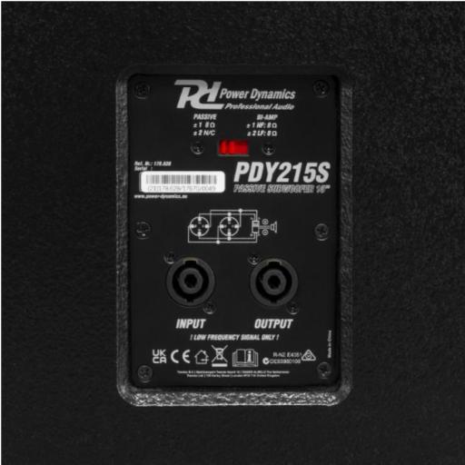 Power Dynamics Pdy215S Subgrave Pasivo 15" 450 Watios [2]