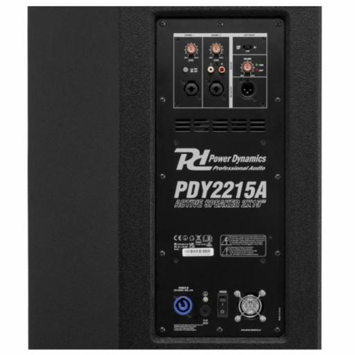 Power Dynamics Pdy2215A Altavoz Amplificado 2x15" 600W [2]
