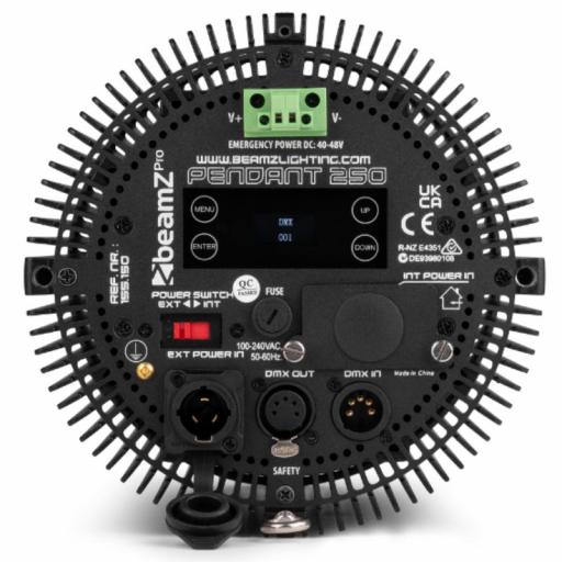 beamZ Pro Pendant 250 Lámpara Led Cob Colgante 250W Rgbal [3]