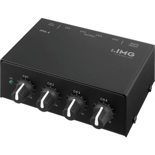 Stage Line Ppa-4 Amplificador de Auriculares [0]