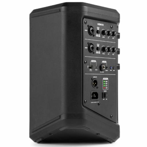 Vonyx Pro X1A Altavoz Amplificado con Batería 6.5" 250 Watios [4]