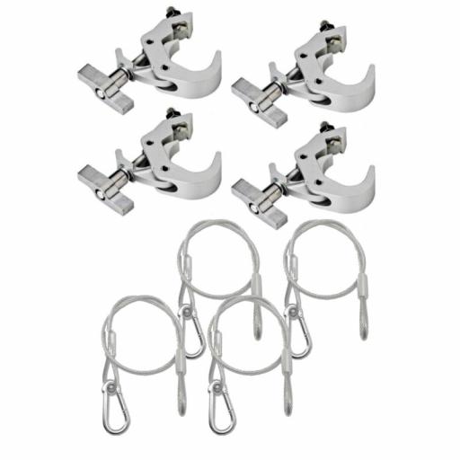 ProLight Garra Pro 50 Silver Pack 4 Unidades + Safety Cable [0]