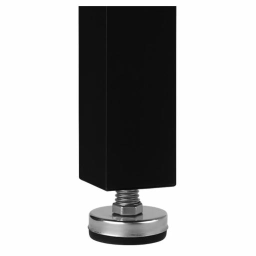 Pata Fija con nivelador Guil Pta5-N 50x50 (Negro) [0]