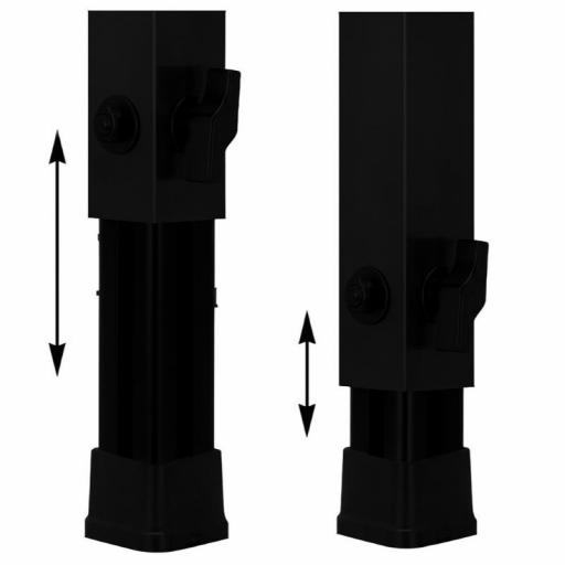 Pata Regulable Guil Pta5-T 50x50 (Negro) [0]