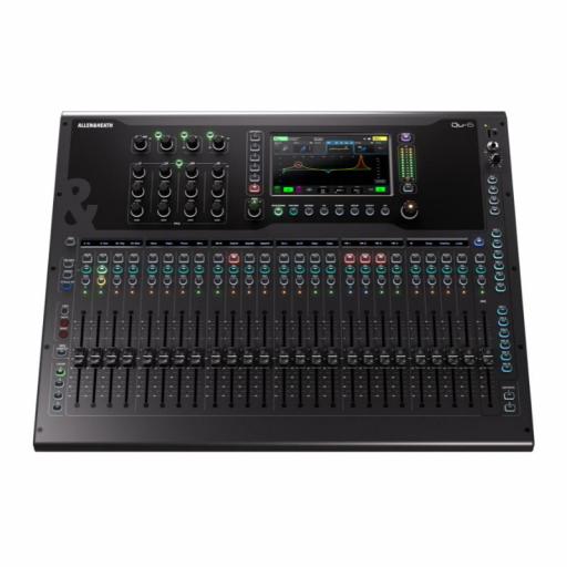 Allen & Heath Qu-6D Mezclador Digital de Audio con Interface Dante [1]