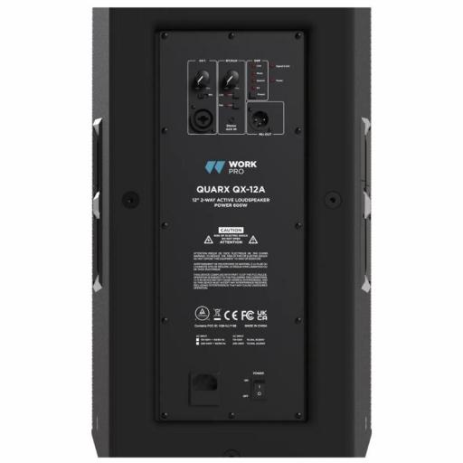Work Pro Qx 12A Altavoz Amplificado 12" 600W BlueTooth [2]
