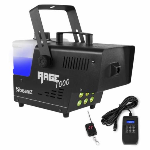 beamZ Rage 1000Led Máquina de Humo 1000W con Led 6 x 9W Rgb [0]