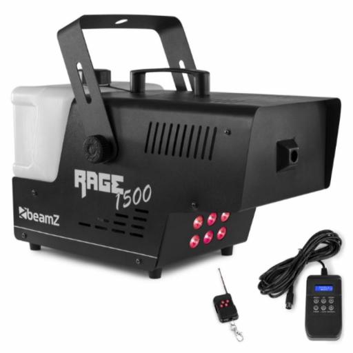 beamZ Rage 1500Led Máquina de Humo 1500W con Led 6 x 9W Rgb [0]