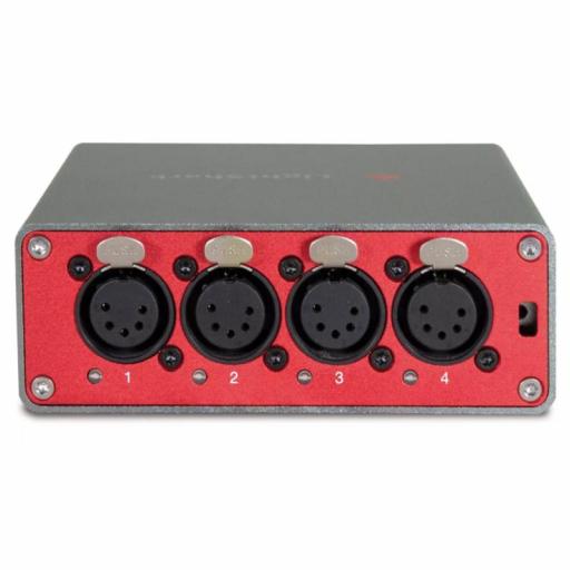 LightShark Rdm 4 Splitter Dmx/Rdm 1 Entrada/4 Salidas [2]