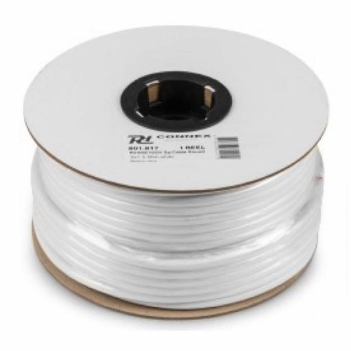 Pd Connex Rx10W Cable de Altavoz 2 x 1.5mm Blanco (50 metros) [1]